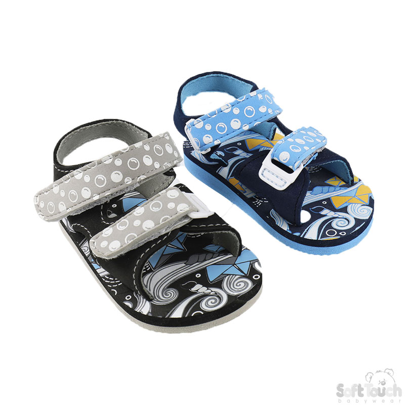 Nautical Print EVA Sandals : E194