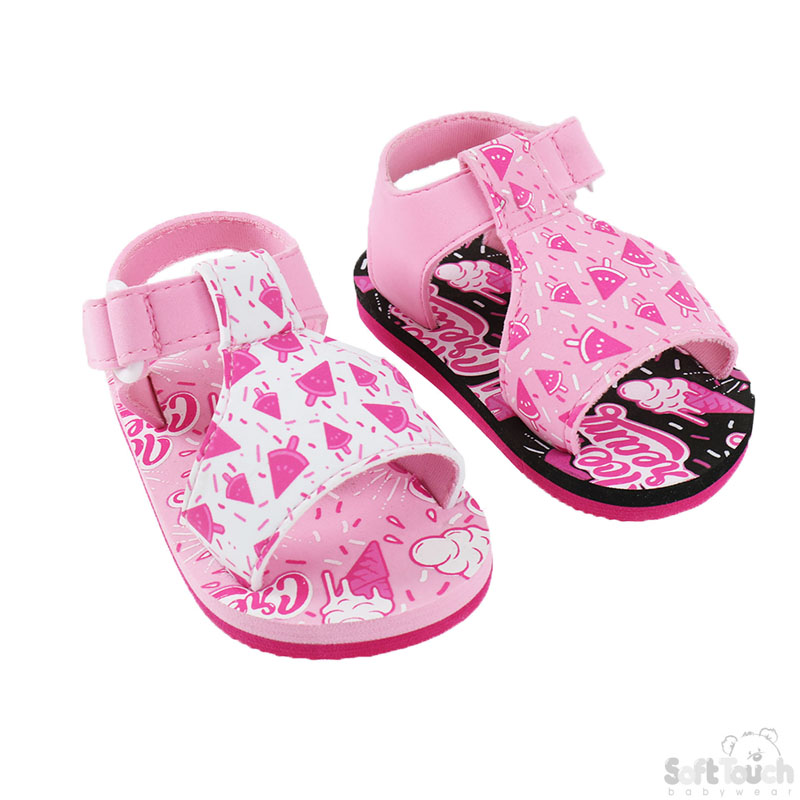 Ice Cream Print EVA Sandals No. E206