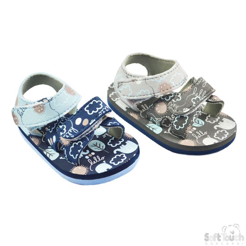 Elephant Print EVA Sandals : E30
