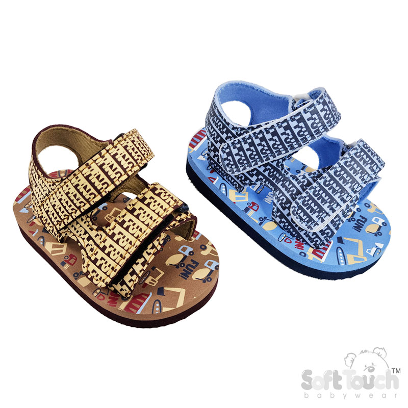 Car Print Sandals : E32