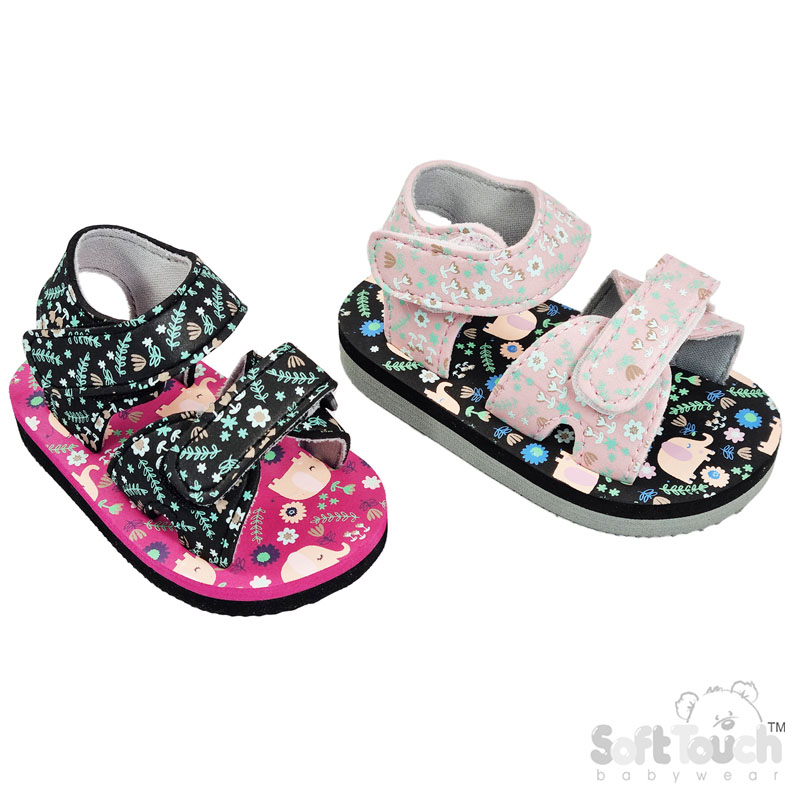Elephant Print Sandals : E48