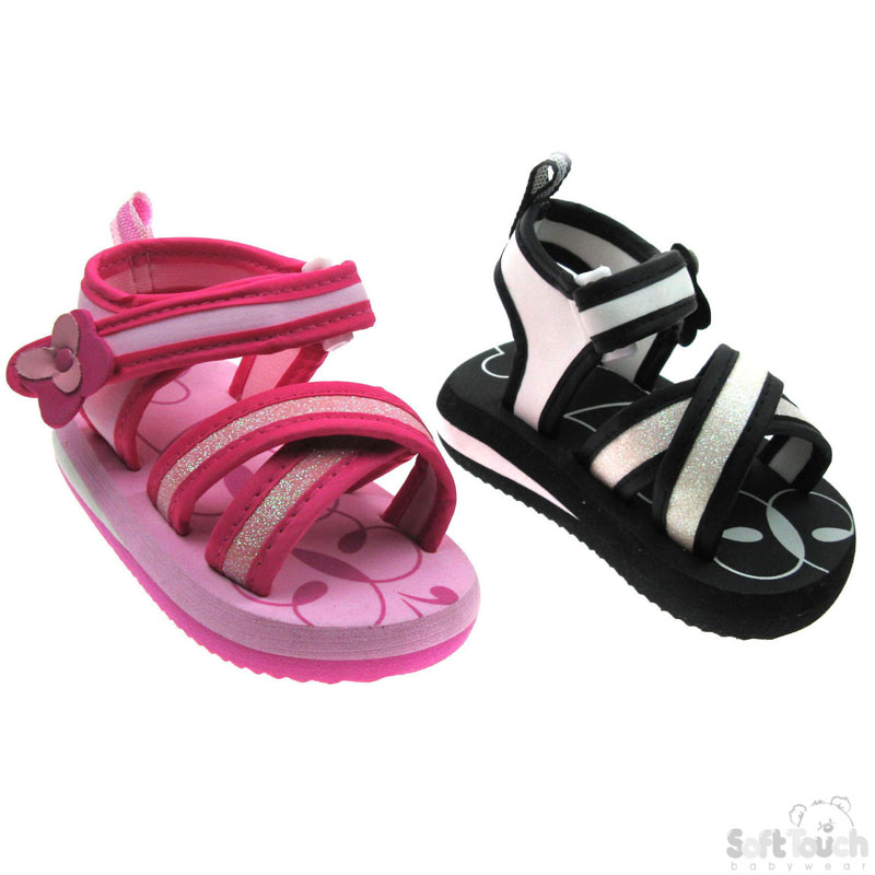 Girls Glitter EVA Sandals: E54
