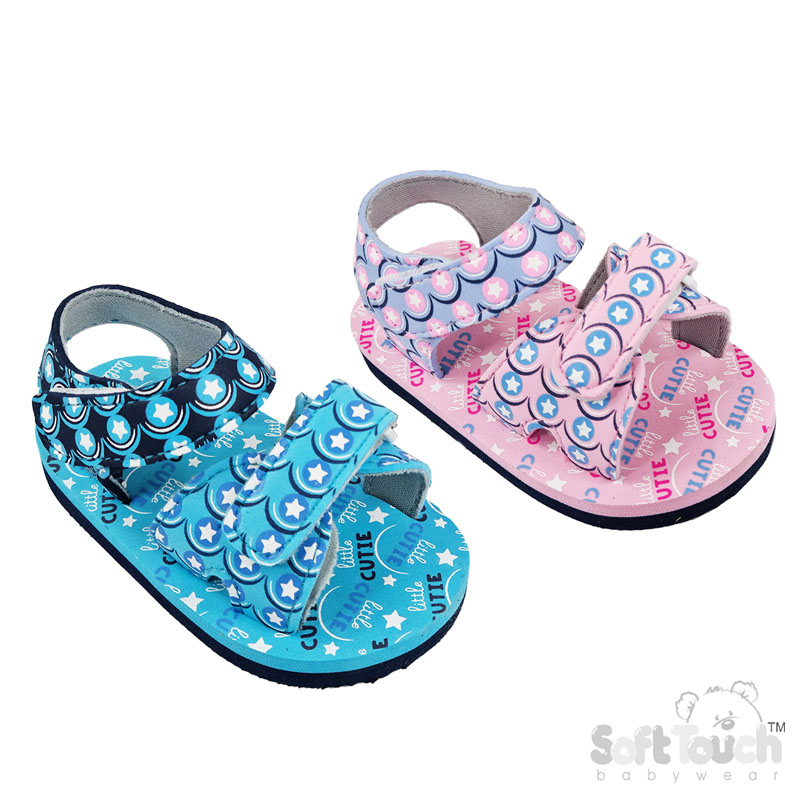 Little Cutie/Star Print Sandals : E60