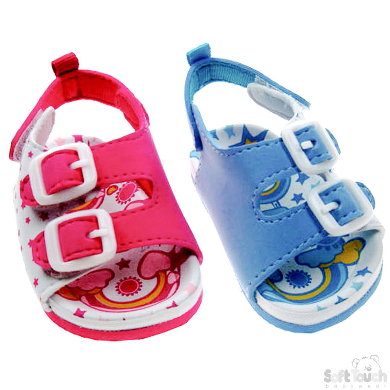Eva Sandals 'Rainbow & Stars' No.E66