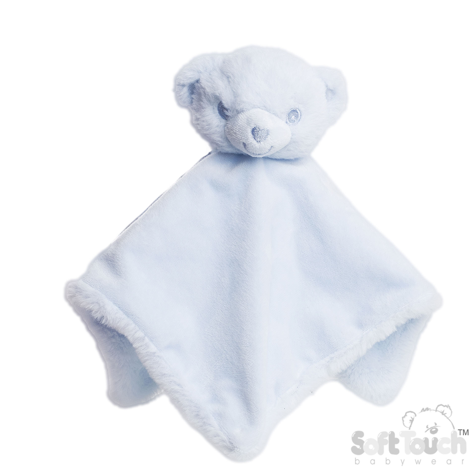Blue Eco Recycled Bear Comforter : EBC60-B