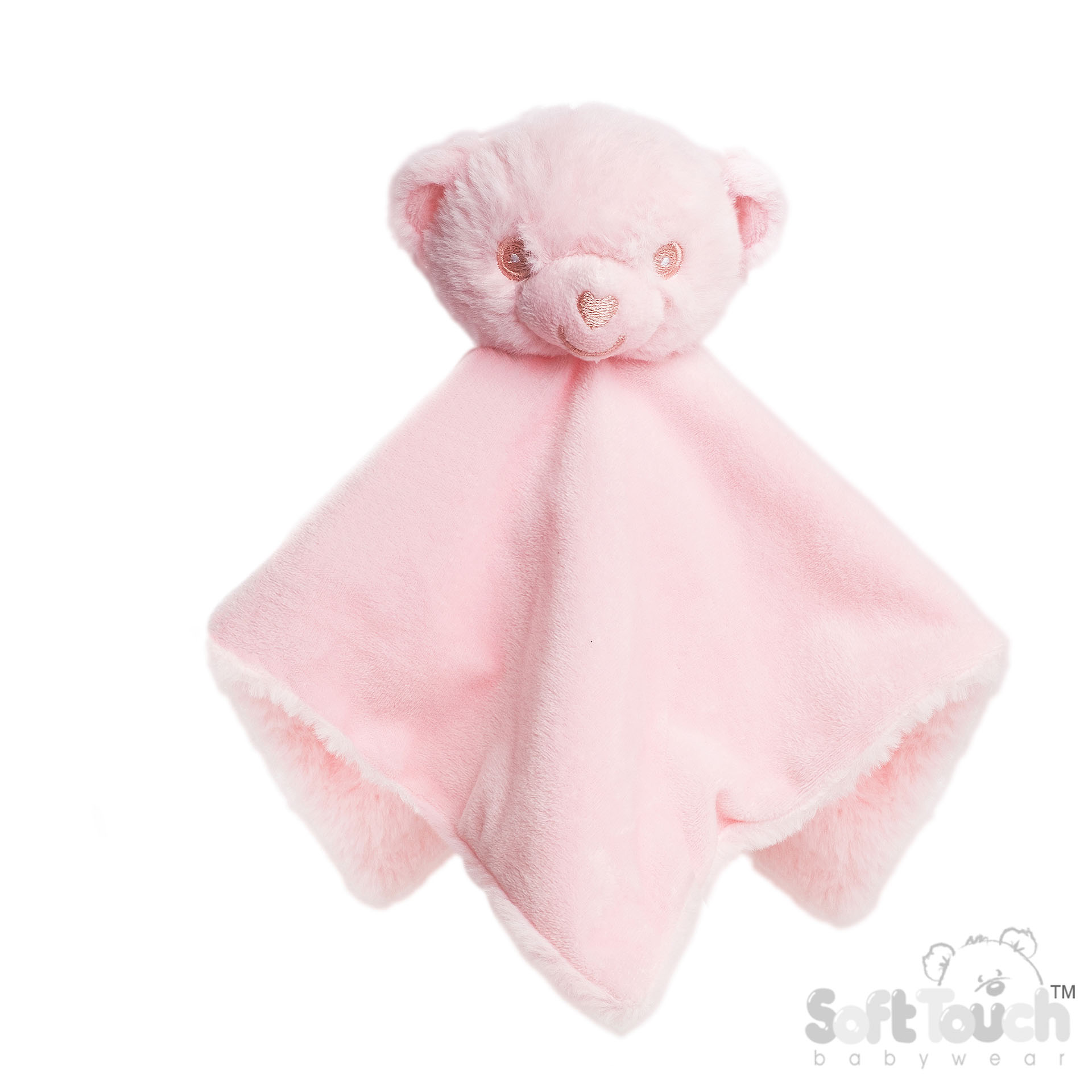 Pink Eco Recycled Bear Comforter : EBC60-P