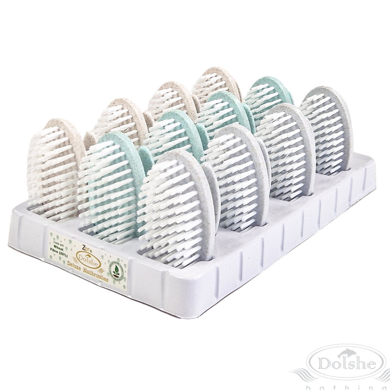 Deluxe Nail Brush with Handle : EDNB57-TP