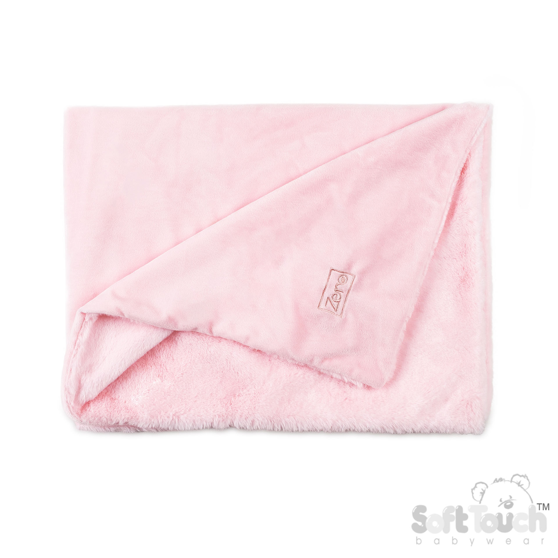 Pink Eco Recycled Mink Wrap : EFBP60-P