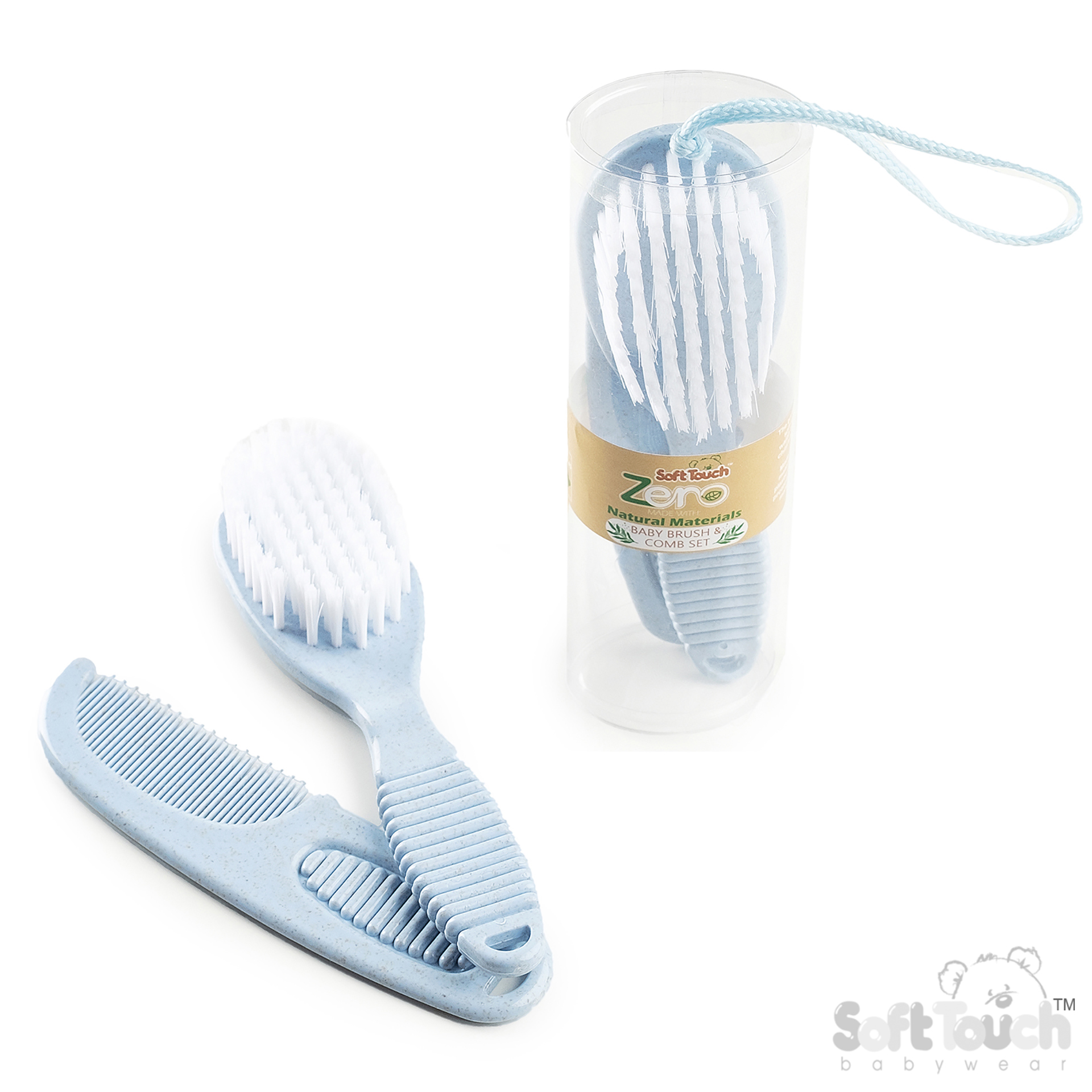 Blue Deluxe Brush & Comb Set : EP606-B