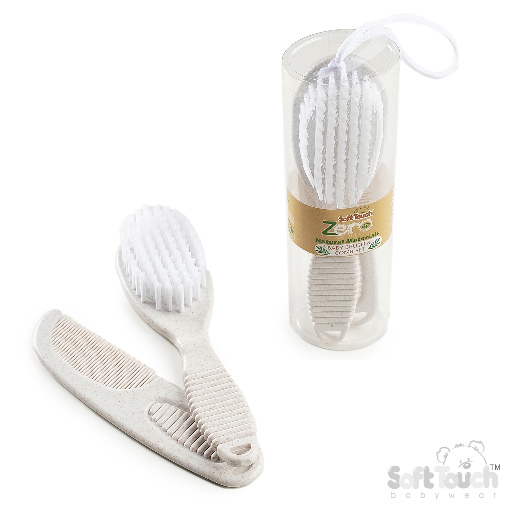 Ivory Deluxe Brush & Comb Set : EP606-IV