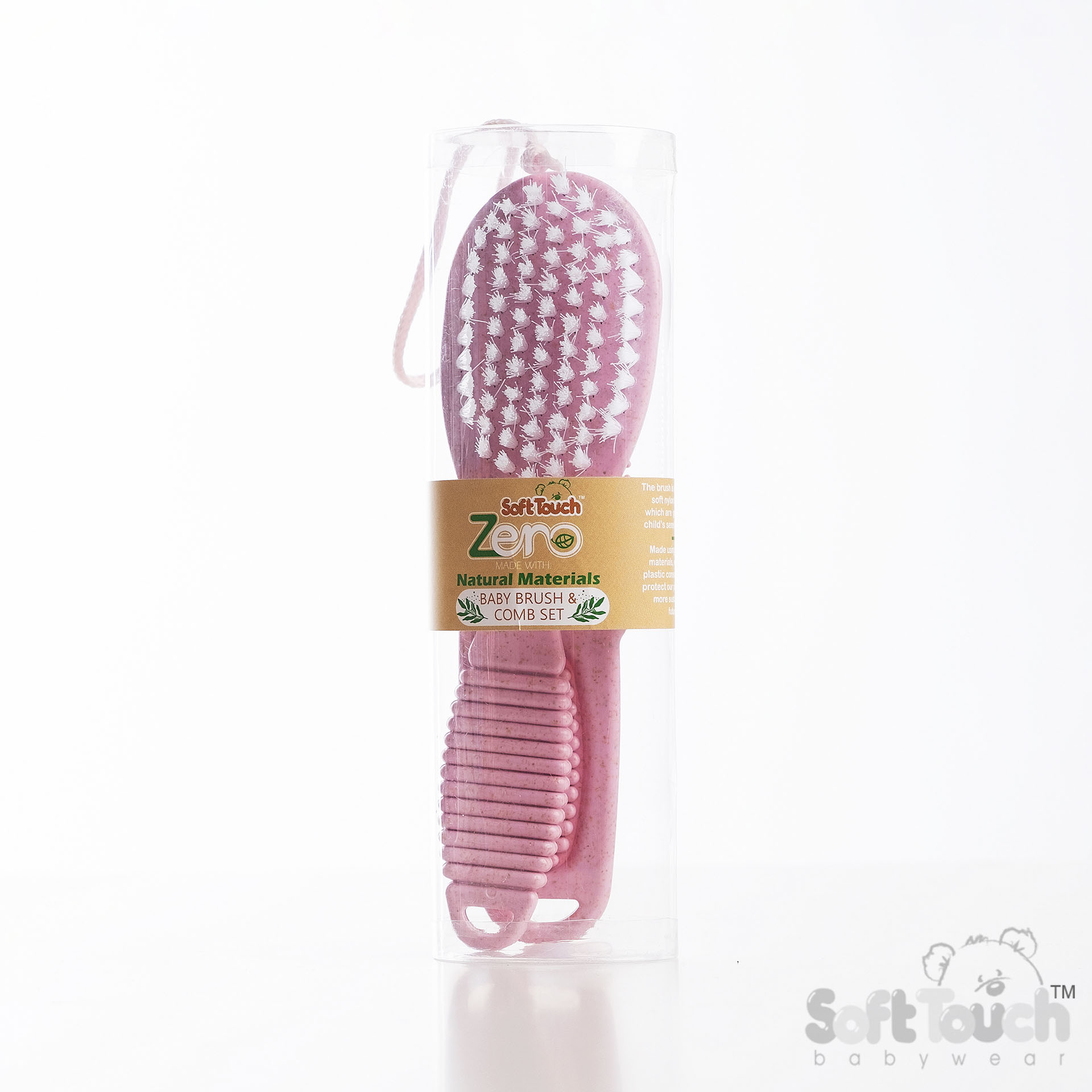 Pink Deluxe Brush & Comb Set : EP606-P
