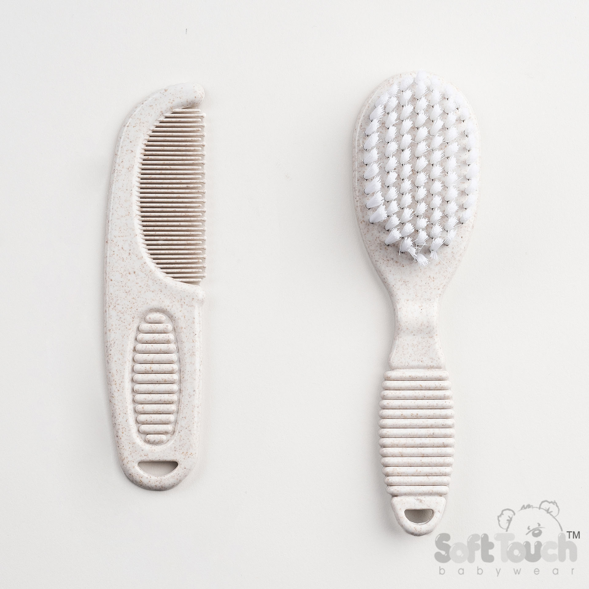 Ivory Deluxe Brush & Comb Set : EP607-BP-IV