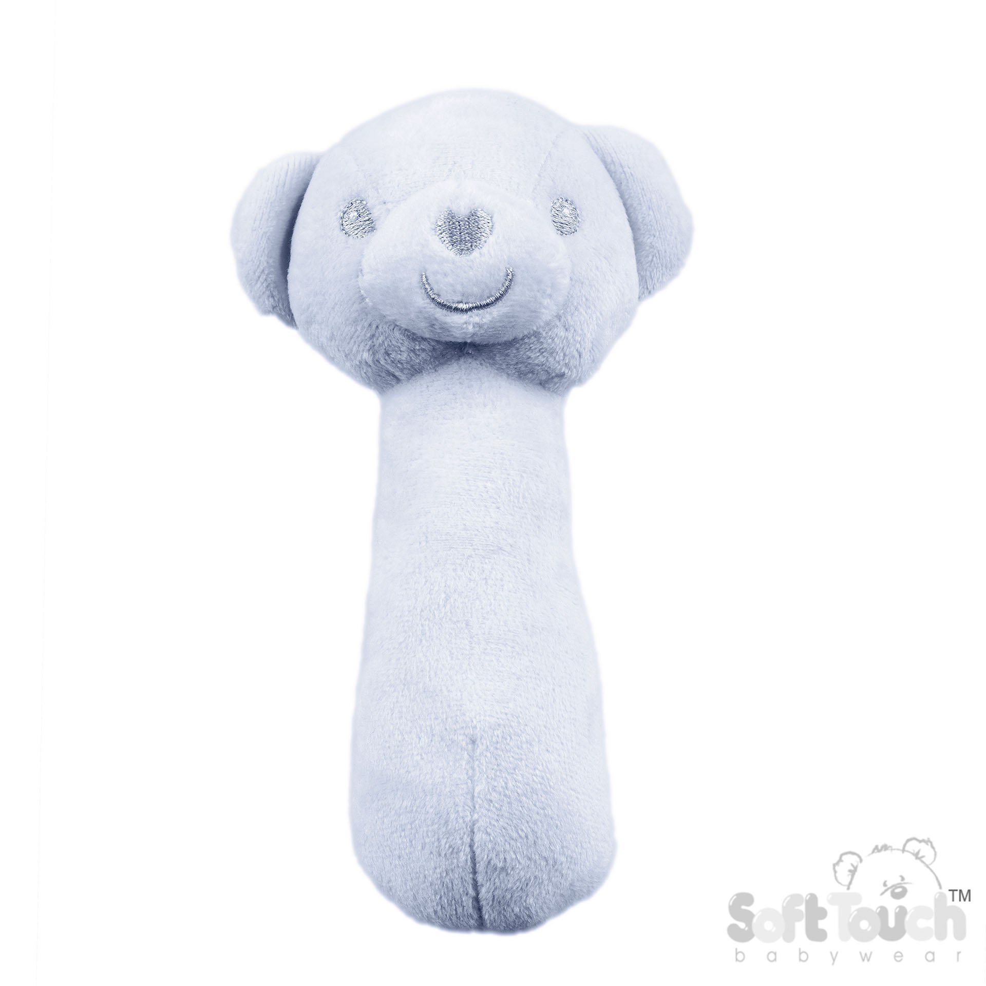 Blue Eco Recycled Bear Squeaky Toy : ESQ60-B