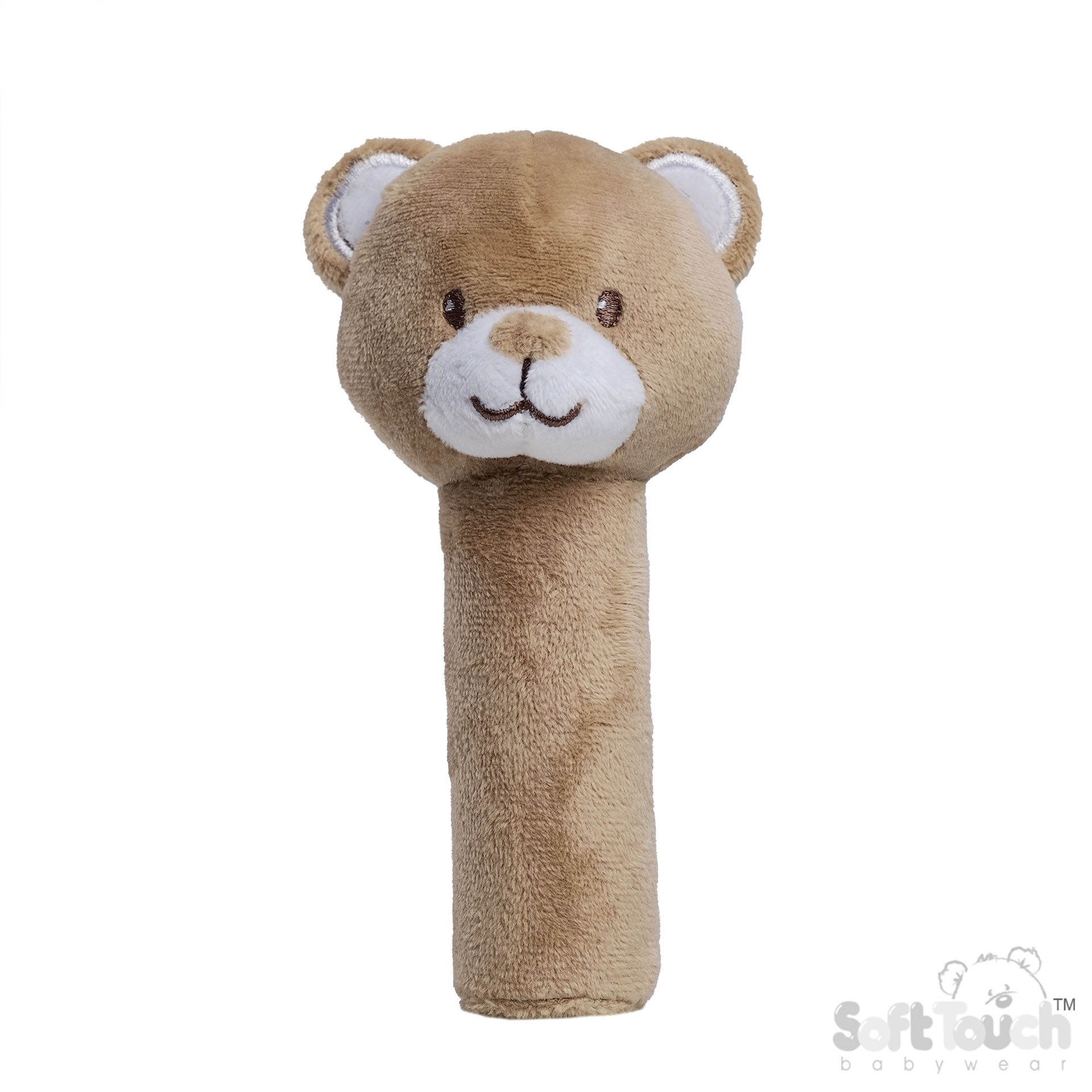 Brown Eco Recycled Bear Squeaky Toy No. ESQ64-BR
