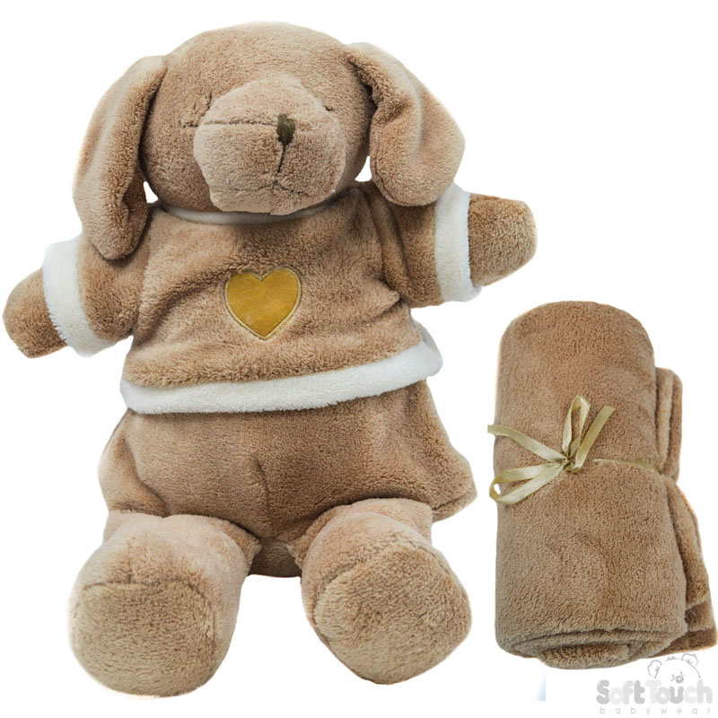 Teddy Bear and Blanket Set FBB07 (24pc)