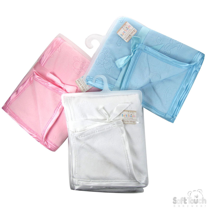 Baby's Embossed Cot Wrap No. FBC24