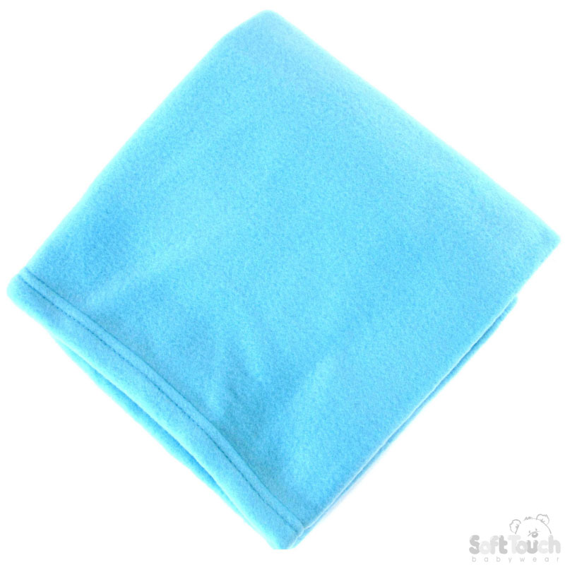 Turquoise Plain Polar Fleece Wrap No. FBP07-TU