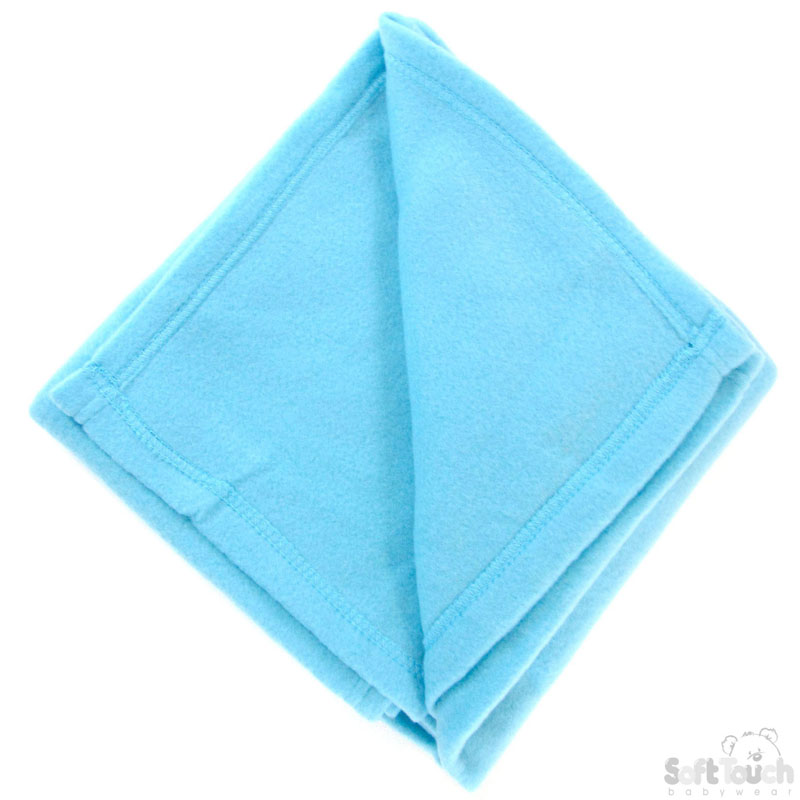 Turquoise Plain Polar Fleece Wrap No. FBP07-TU