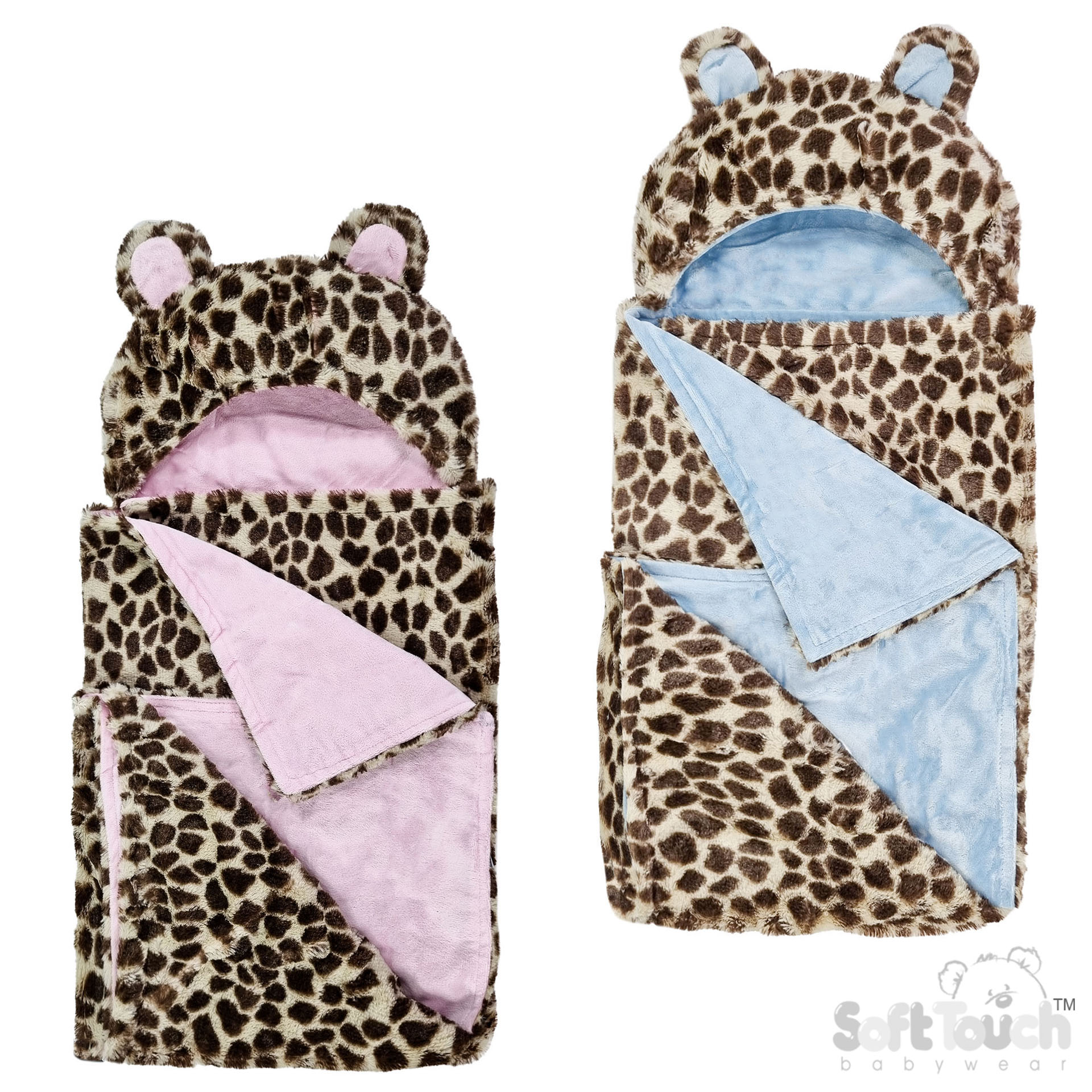 Leopard' Hooded Wrap No. FBP102-L
