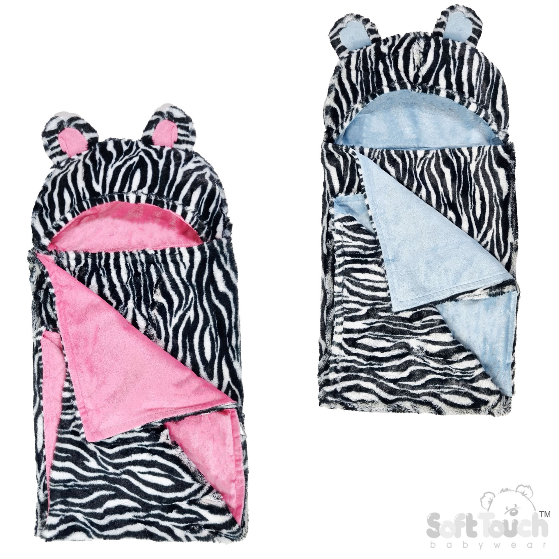 Zebra' Hooded Wrap No. FBP102-Z