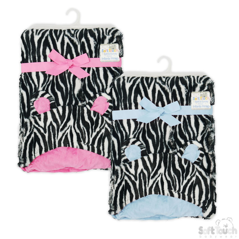 Zebra' Hooded Wrap No. FBP102-Z
