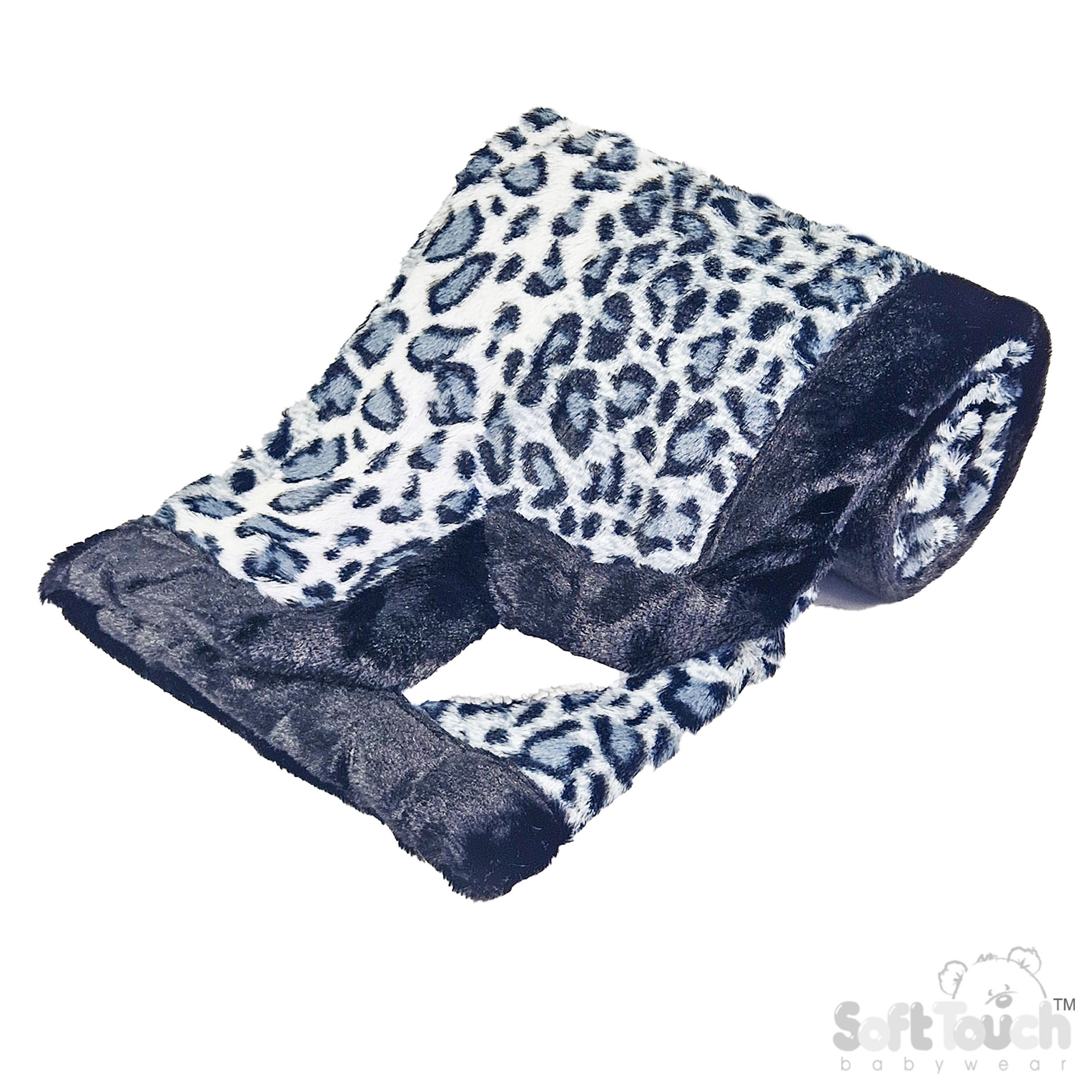 Leopard Print Plush Wrap No. FBP104