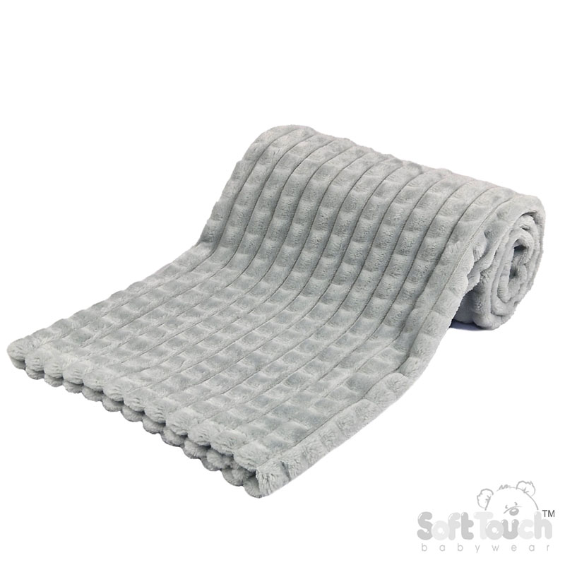 Grey Wafer Waffle Wrap No. FBP165-G