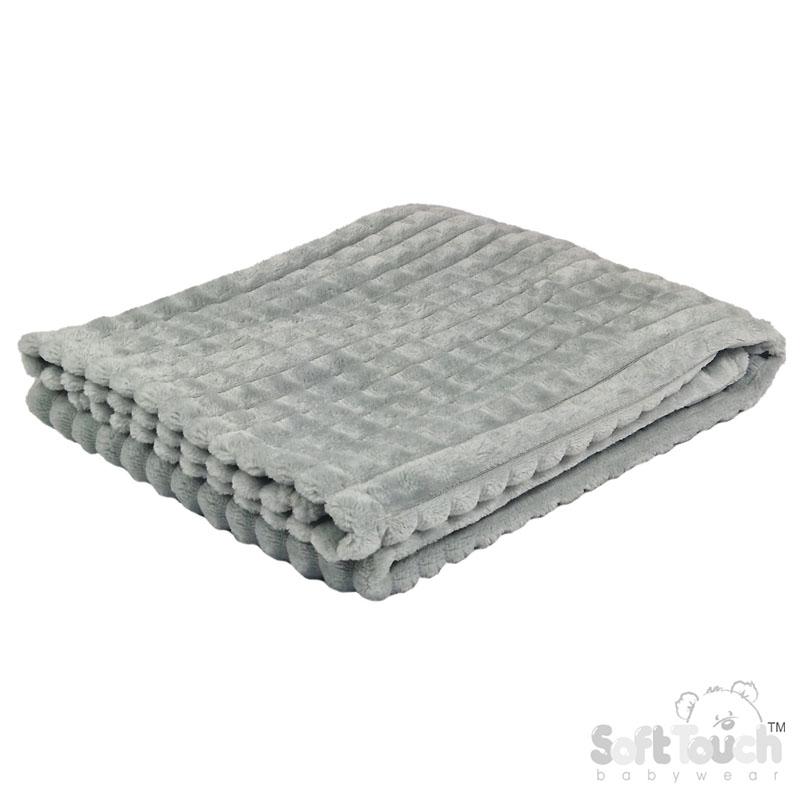 Grey Wafer Waffle Wrap No. FBP165-G