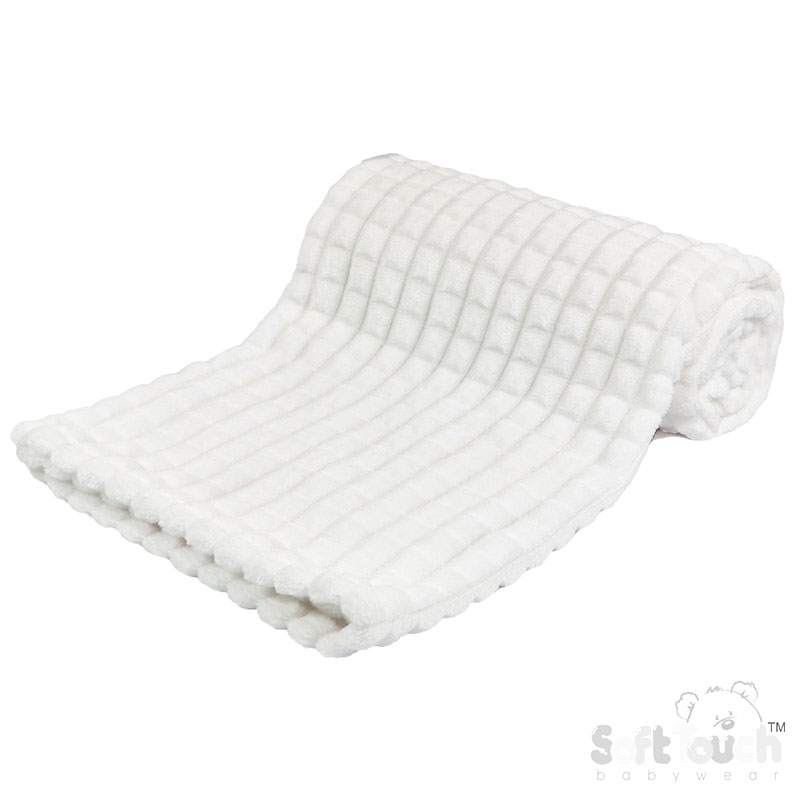 White Wafer Waffle Wrap No. FBP165-W
