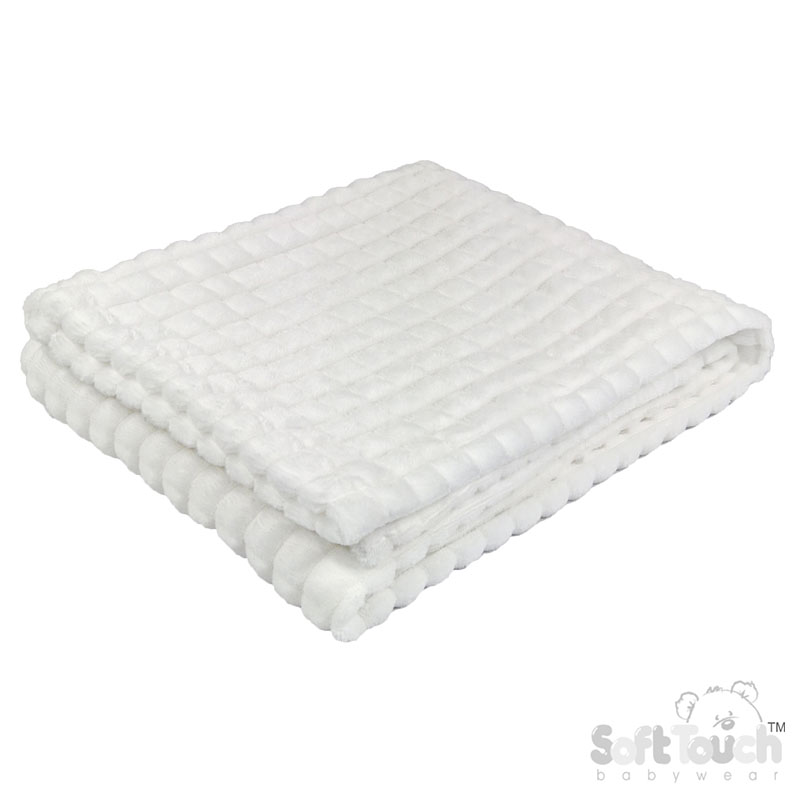White Wafer Waffle Wrap No. FBP165-W