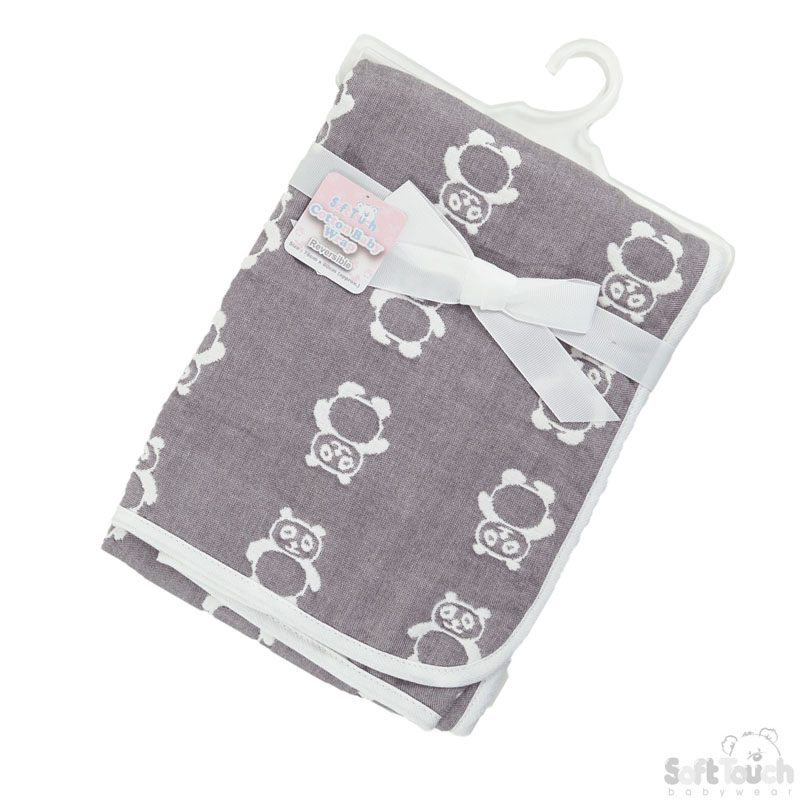 Rev White/Grey Panda Wrap No.FBP214-G