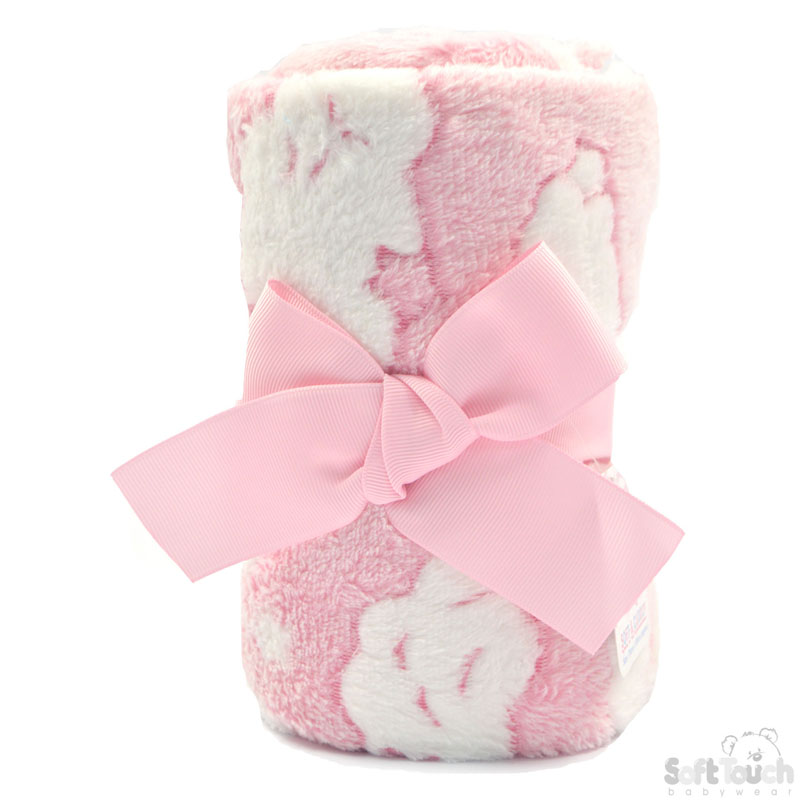 Cloud' Embossed Pink Wrap: FBP216-P