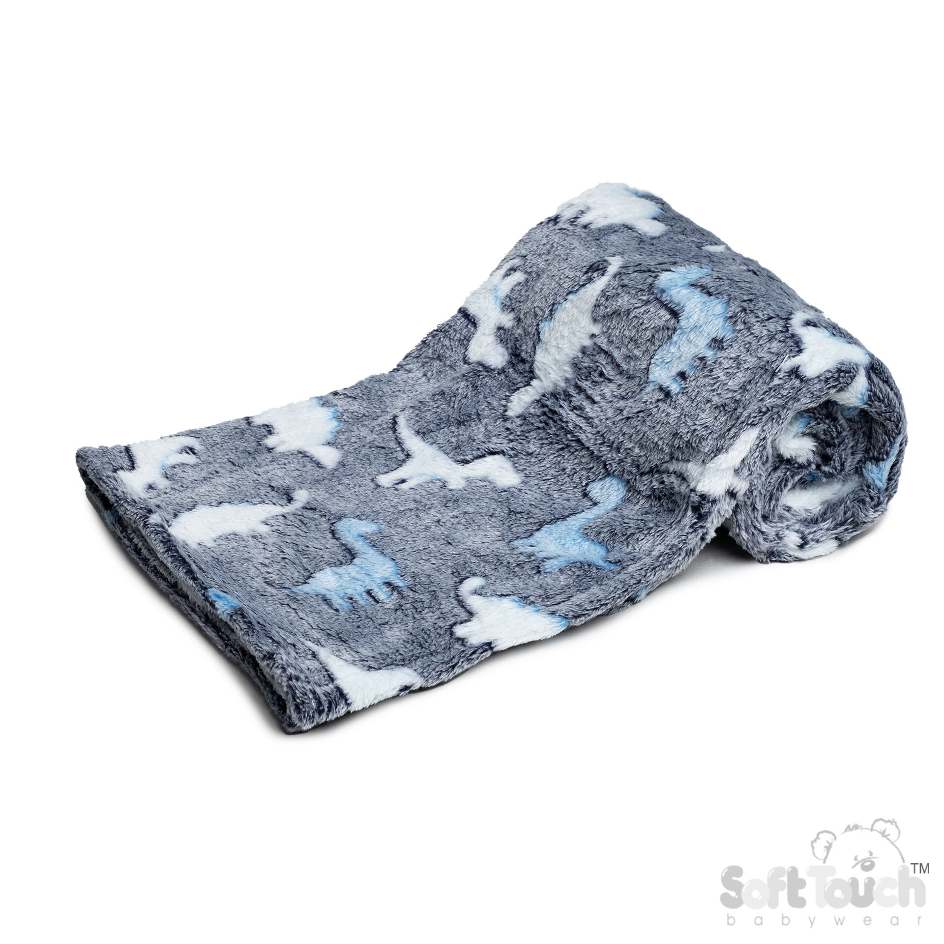 Blue Dinosaur Coral Wrap : FBP238-B