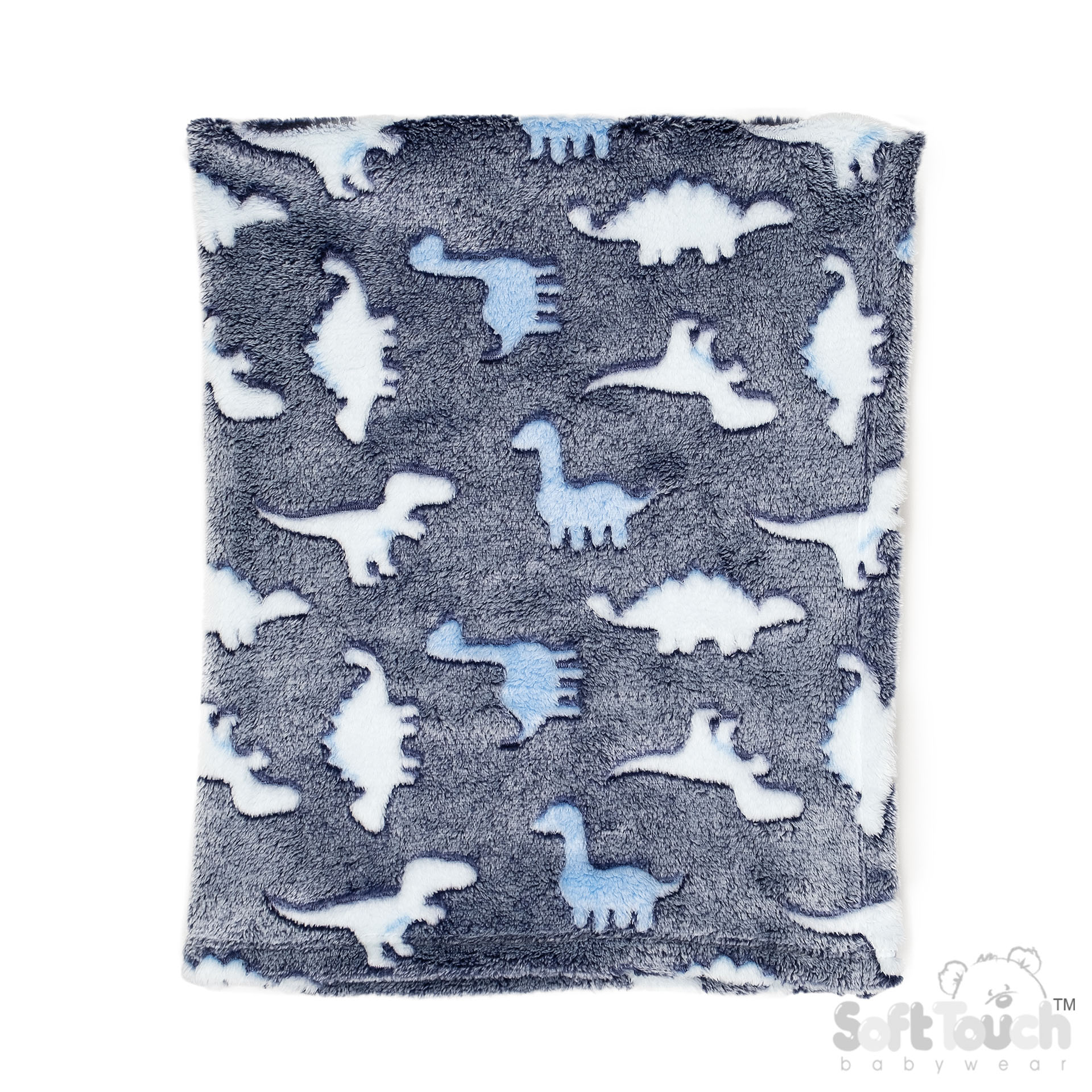 Blue Dinosaur Coral Wrap : FBP238-B