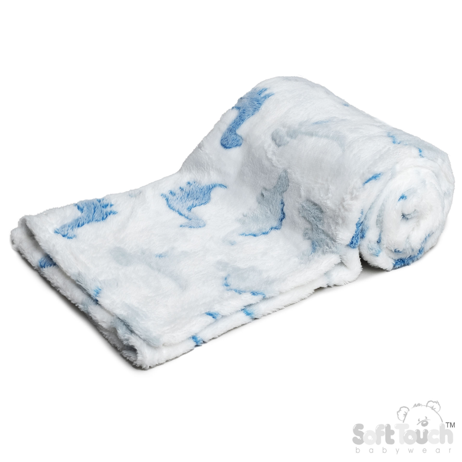 White Dinosaur Coral Wrap : FBP238-W