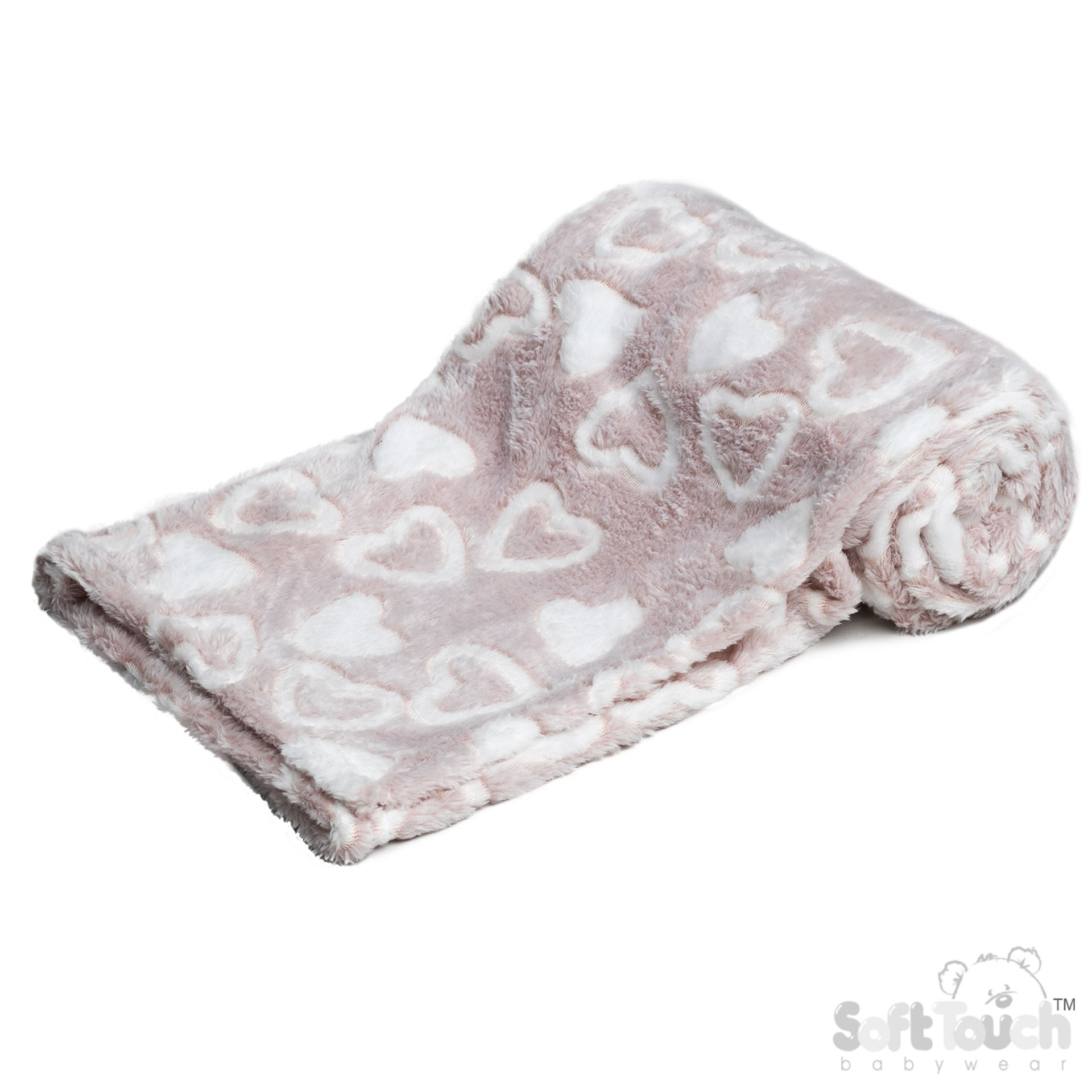 Coffee Hearts Coral Wrap : FBP240-COF