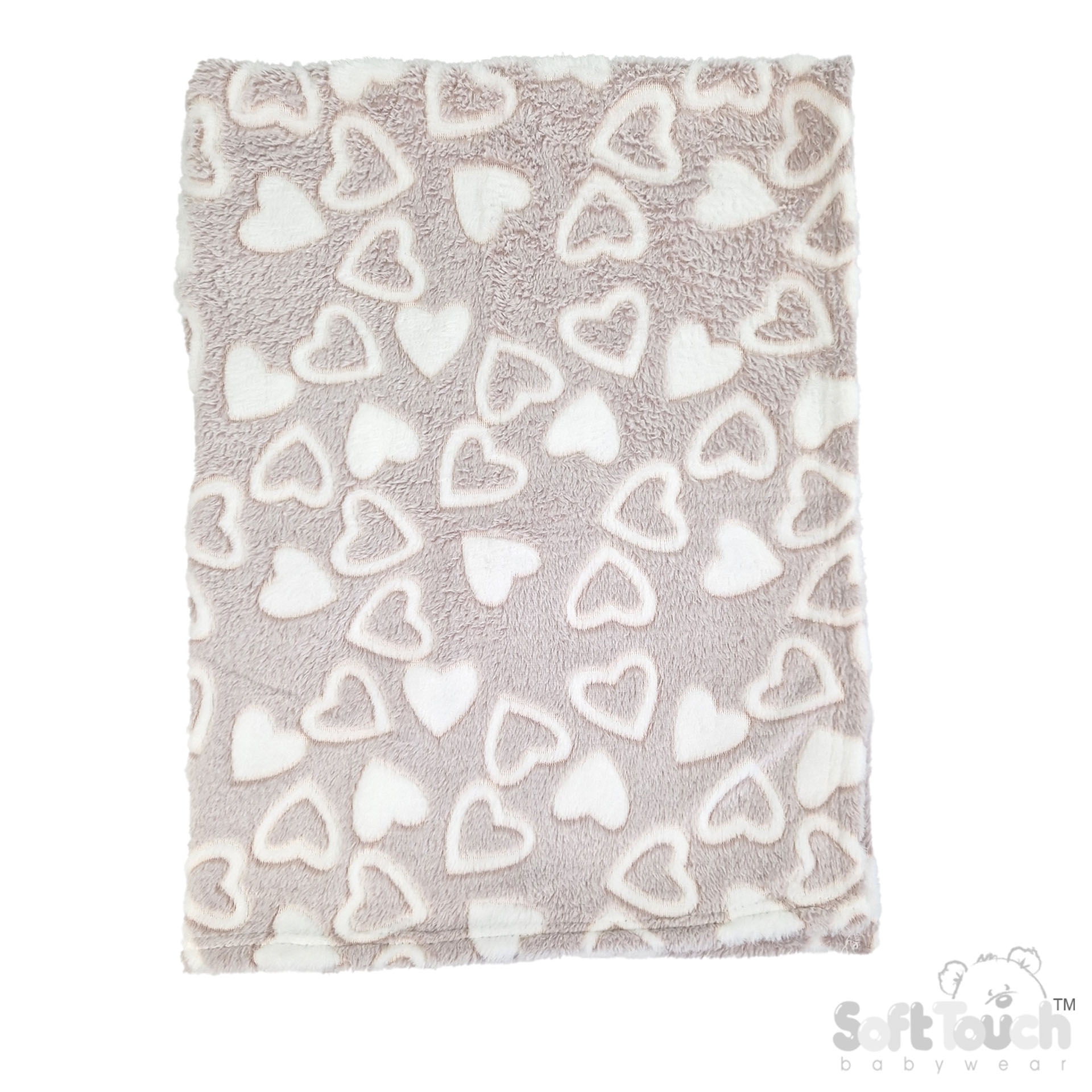 Coffee Hearts Coral Wrap : FBP240-COF