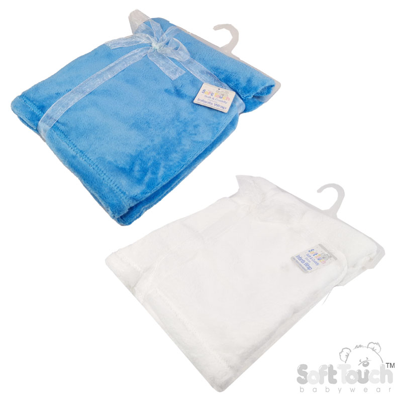 Plain Coral Microfibre Baby Wrap No. FBP28