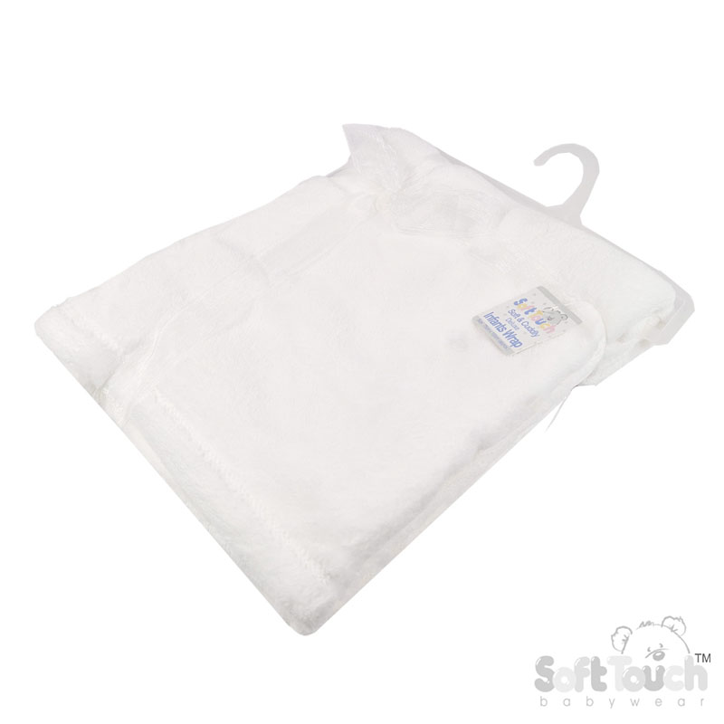 Plain Coral Microfibre Baby Wrap No. FBP28