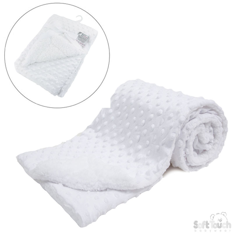 White Deluxe Bubble Mink Wrap No. FBP29-W