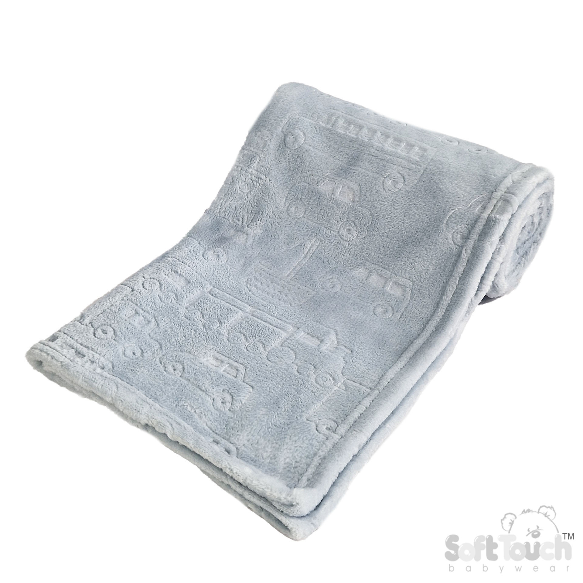 Blue Cars Embossed Wrap - FBP300-BP-B