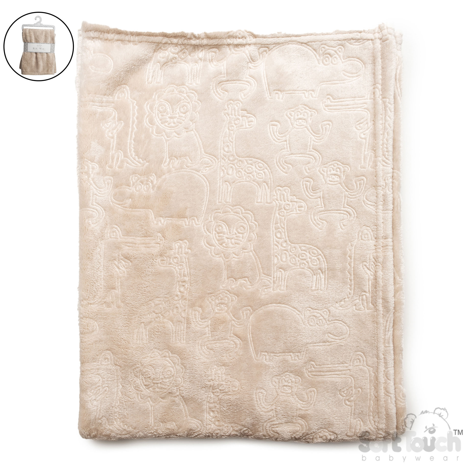 Biscuit Animal Embossed Wrap - FBP301-BI