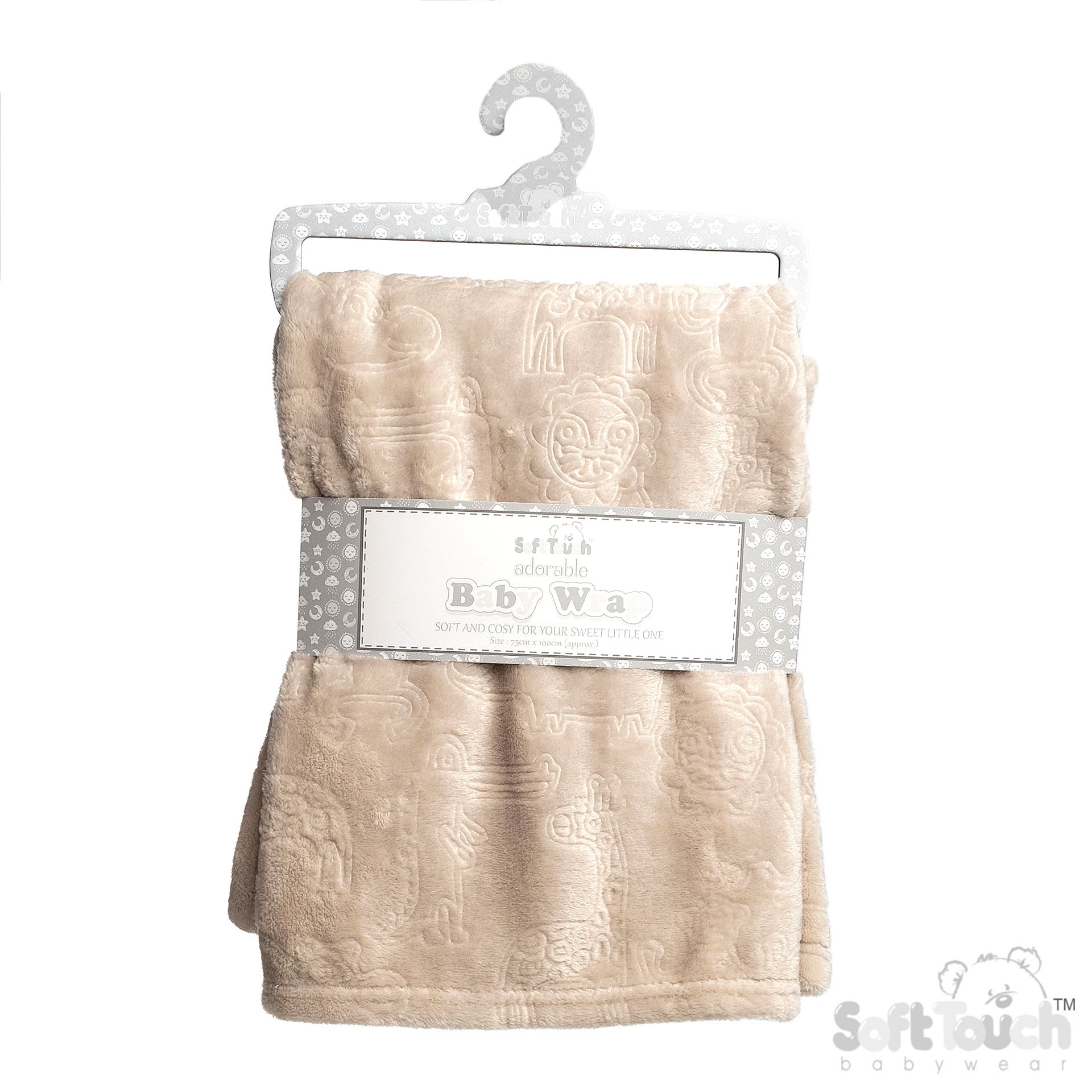 Biscuit Animal Embossed Wrap - FBP301-BI