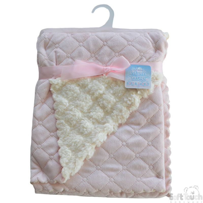 Pink Deluxe Embossed Mink Wrap No. FBP31-P