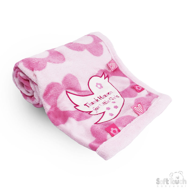 Printed Baby Wraps Thank Heavens No. FBP74-TH