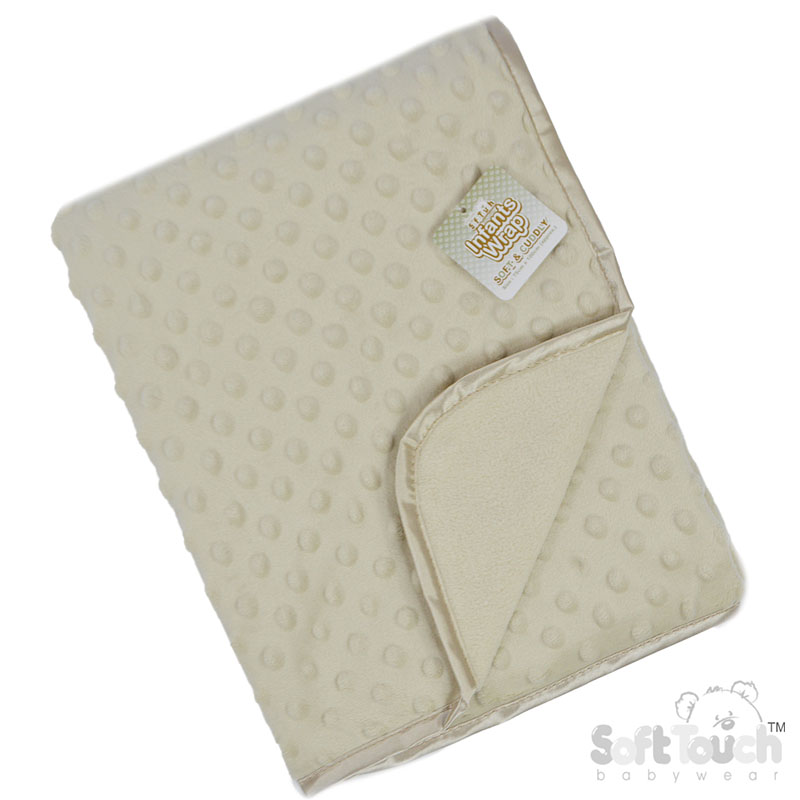 Coffee Bubble Wrap W/Satin Trim No. FBP80-BP-COF