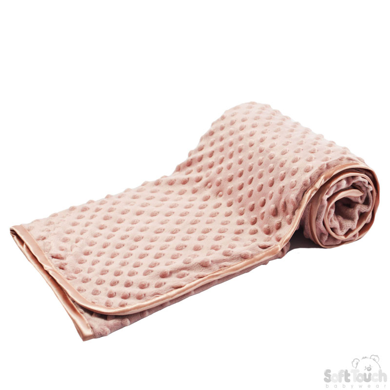 Rose Gold Bubble Mink Wrap : FBP80-BP-RO