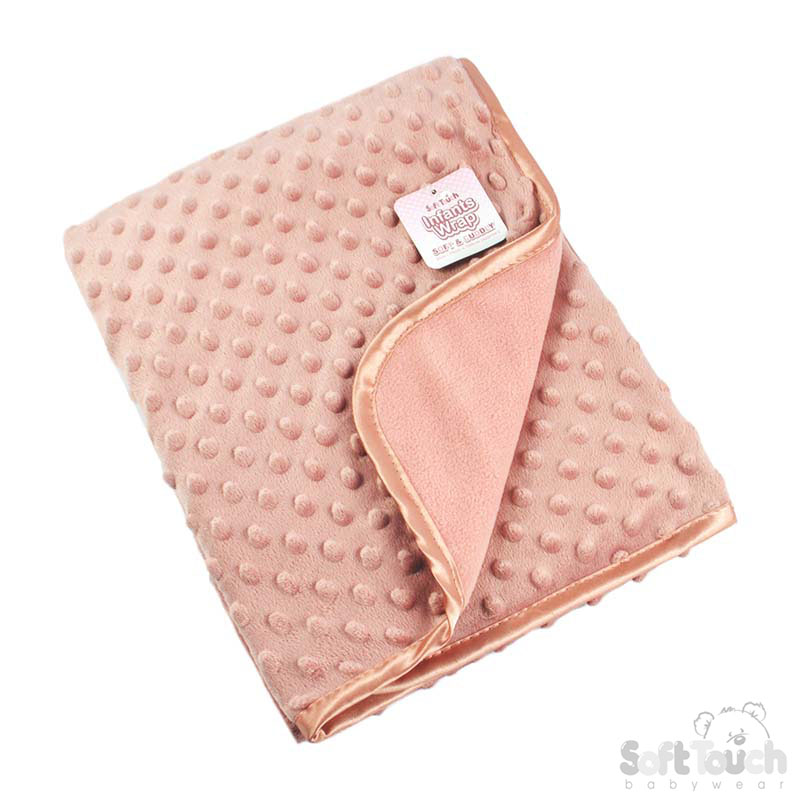 Rose Gold Bubble Mink Wrap : FBP80-BP-RO