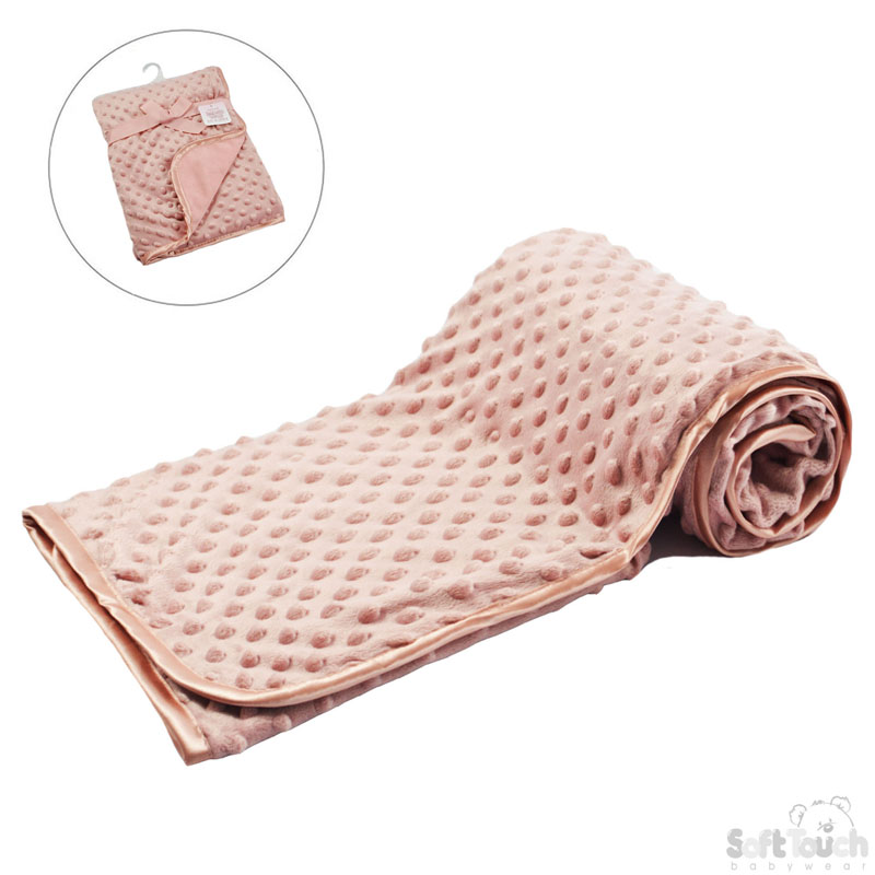 Rose Gold Bubble Mink Wrap : FBP80-RO