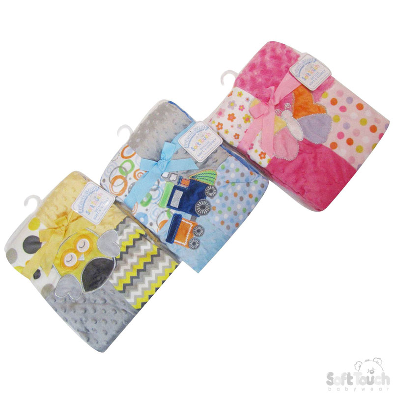 Patchwork Wrap W/Embroidery No.FBP93